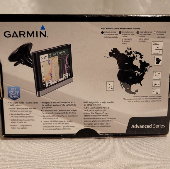 Garmin Nuvi 2598LMTHD 5" GPS Unit - Black w/accessories VG Condition Works - Picture 5 of 13